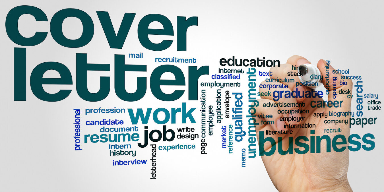 Cover letter word cloud The meaning of a cover letter