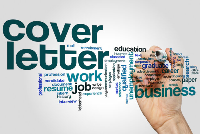 The meaning of a cover letter